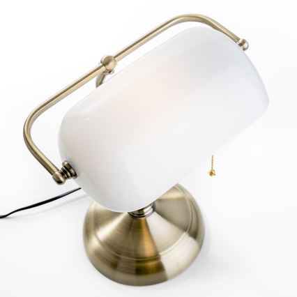 Brilagi - Vervangende lampenkap voor tafellamp BANK OFFICE wit