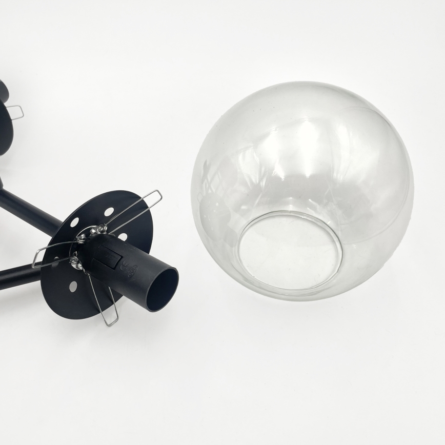 Brilagi - Vervangingsglas voor kroonluchter en lamp MALIVA E14 Ø 13 cm helder