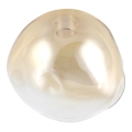 Brilagi - Vervangingsglas voor kroonluchter, wand- en plafondarmatuur VULCANO G9 Ø 15 cm, rookbeige