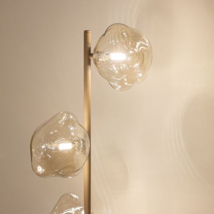 BRILAGI - Vloerlamp VULCANO 3xG9/8W/230V beige/rookbeige beige