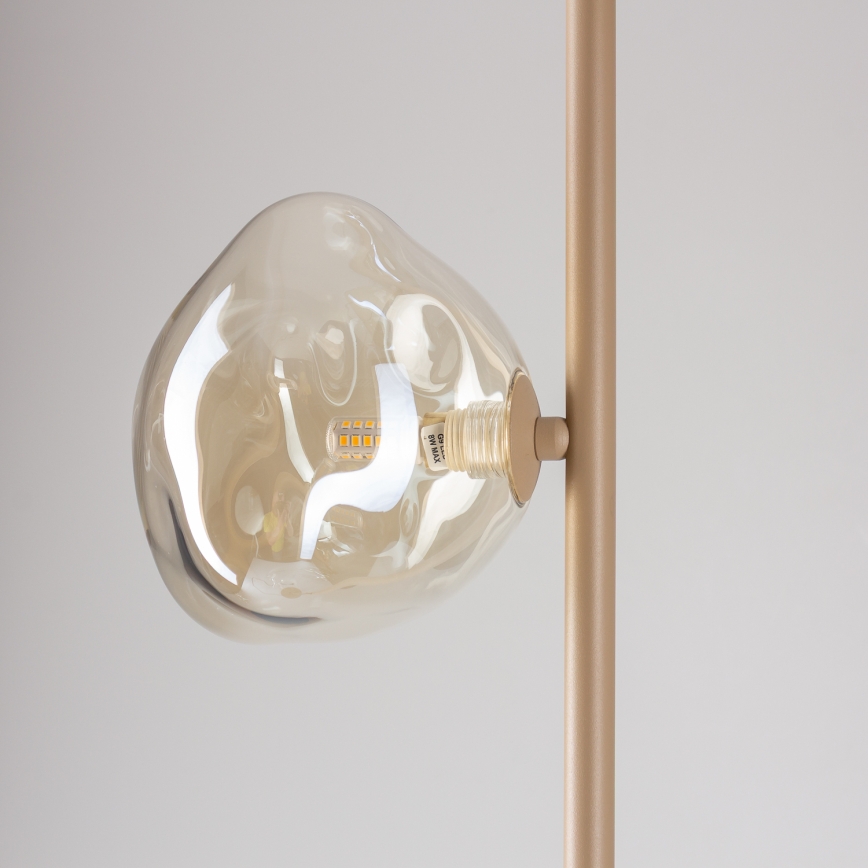 BRILAGI - Vloerlamp VULCANO 3xG9/8W/230V beige/rookbeige beige