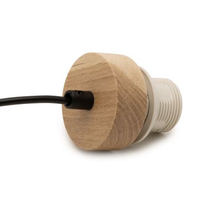 Brilagi - Voedingskabel PARTY 1xE27/60W/230V Ø 10 cm eiken