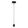 Brilagi - Voedingssnoer PARTY 1xE27/60W/230V Ø 10 cm zwart