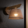 Brilagi - Wandlamp ANTHONY 1xE14/40W/230V eiken/bruin
