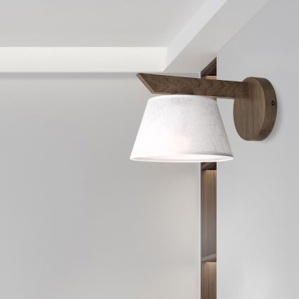 Brilagi - Wandlamp ANTHONY 1xE14/40W/230V eiken/wit