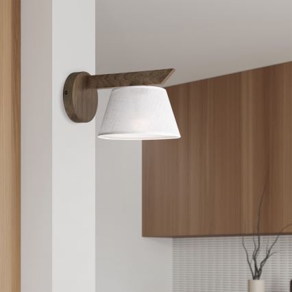 Brilagi - Wandlamp ANTHONY 1xE14/40W/230V eiken/wit