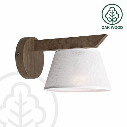 Brilagi - Wandlamp ANTHONY 1xE14/40W/230V eiken/wit