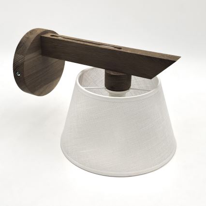 Brilagi - Wandlamp ANTHONY 1xE14/40W/230V eiken/wit