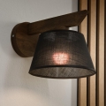 Brilagi - Wandlamp ANTHONY 1xE14/40W/230V eiken/zwart