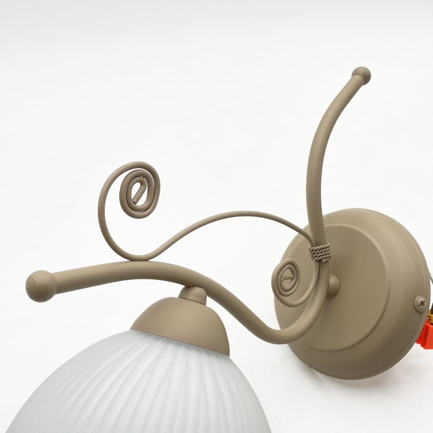 Brilagi - Wandlamp ANTICO MODERN 1xE27/60W/230V beige
