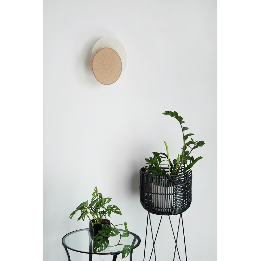 Brilagi - Wandlamp CIRCLES 1xE27/15W/230V 35x32 cm beige/crème