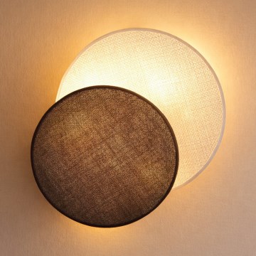 Brilagi - Wandlamp CIRCLES 1xE27/60W/230V Ø 35 cm crème/bruin
