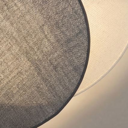Brilagi - Wandlamp CIRCLES 1xE27/60W/230V Ø 35 cm crème/grijs