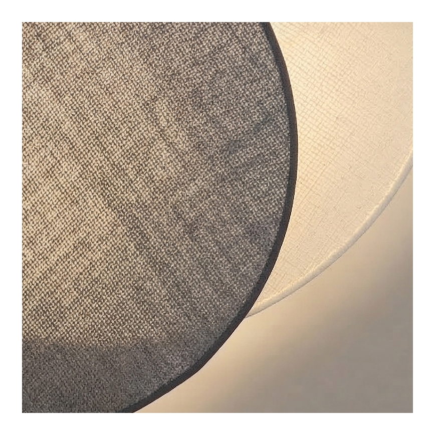 Brilagi - Wandlamp CIRCLES 1xE27/60W/230V Ø 35 cm crème/grijs