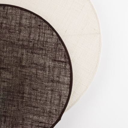 Brilagi - Wandlamp CIRCLES 1xE27/60W/230V Ø 45 cm crème/bruin