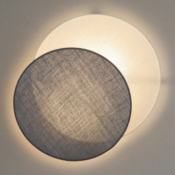 Brilagi - Wandlamp CIRCLES 1xE27/60W/230V Ø 45 cm crème/grijs