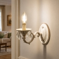 BRILAGI - Wandlamp CLASSIC 1xE14/60W/230V crème/patina