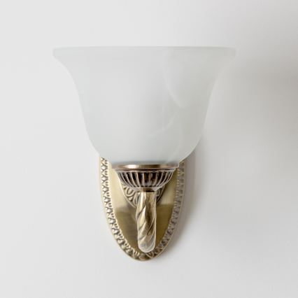 Brilagi - Wandlamp CLASSIC 1xE27/60W/230V messing