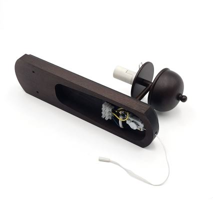 Brilagi - Wandlamp COTTAGE 1xE14/40W/230V beuken/bruin