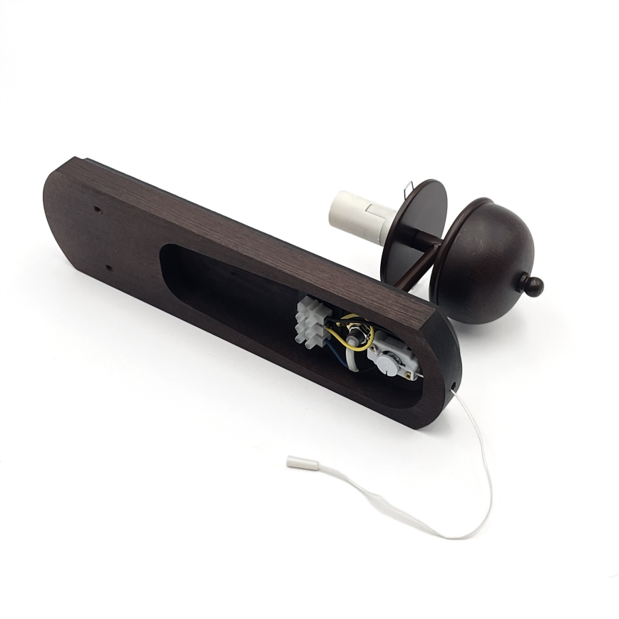Brilagi - Wandlamp COTTAGE 1xE14/40W/230V beuken/bruin