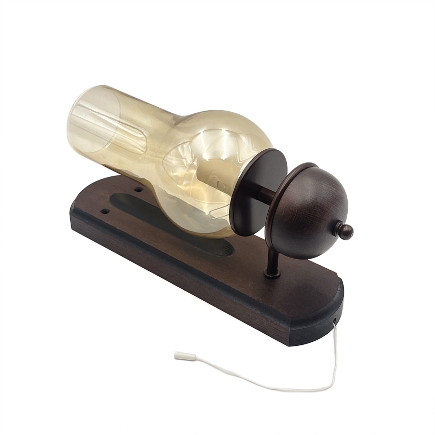 Brilagi - Wandlamp COTTAGE 1xE14/40W/230V beuken/bruin