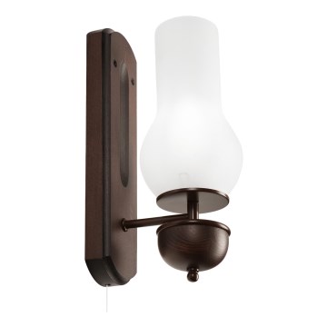 Brilagi - Wandlamp COTTAGE 1xE14/40W/230V beuken/wit