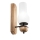 Brilagi - Wandlamp COTTAGE 1xE14/40W/230V eiken/wit