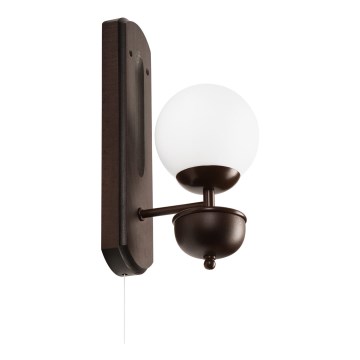 Brilagi - Wandlamp COTTAGE 1xG9/40W/230V beuken/wit