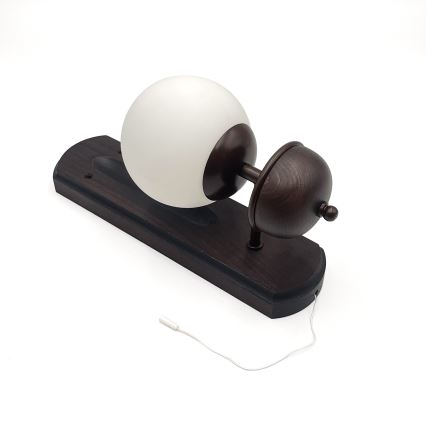 Brilagi - Wandlamp COTTAGE 1xG9/40W/230V beuken/wit