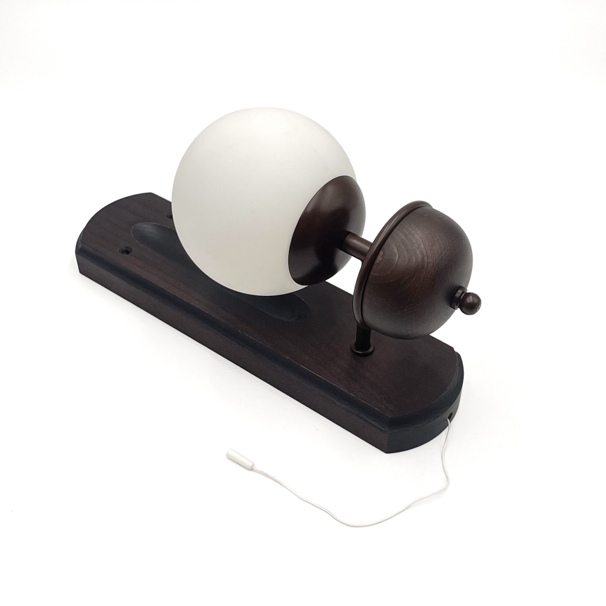 Brilagi - Wandlamp COTTAGE 1xG9/40W/230V beuken/wit