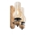 Brilagi - Wandlamp COTTAGE 2xE14/40W/230V eiken/bruin