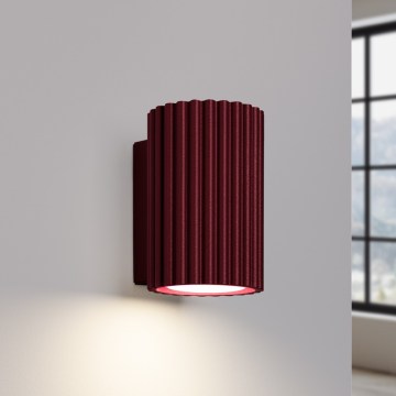 Brilagi - Wandlamp CRESTO 1xGU10/10W/230V 10 cm bordeaux