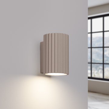 Brilagi - Wandlamp CRESTO 2xGU10/10W/230V 10 cm taupe