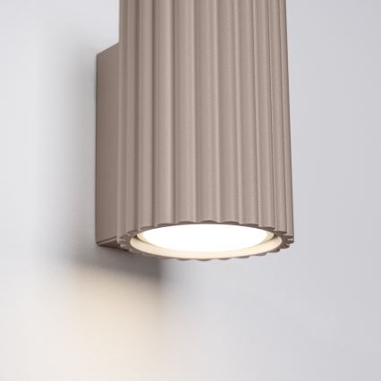 Brilagi - Wandlamp CRESTO 2xGU10/10W/230V 10 cm taupe