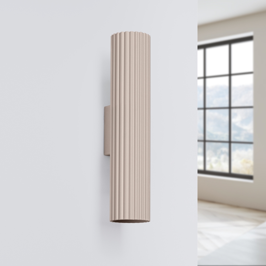 Brilagi - Wandlamp CRESTO 2xGU10/10W/230V 20 cm taupe