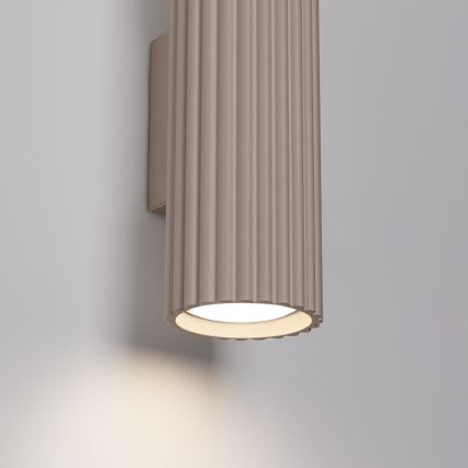 Brilagi - Wandlamp CRESTO 2xGU10/10W/230V 20 cm taupe
