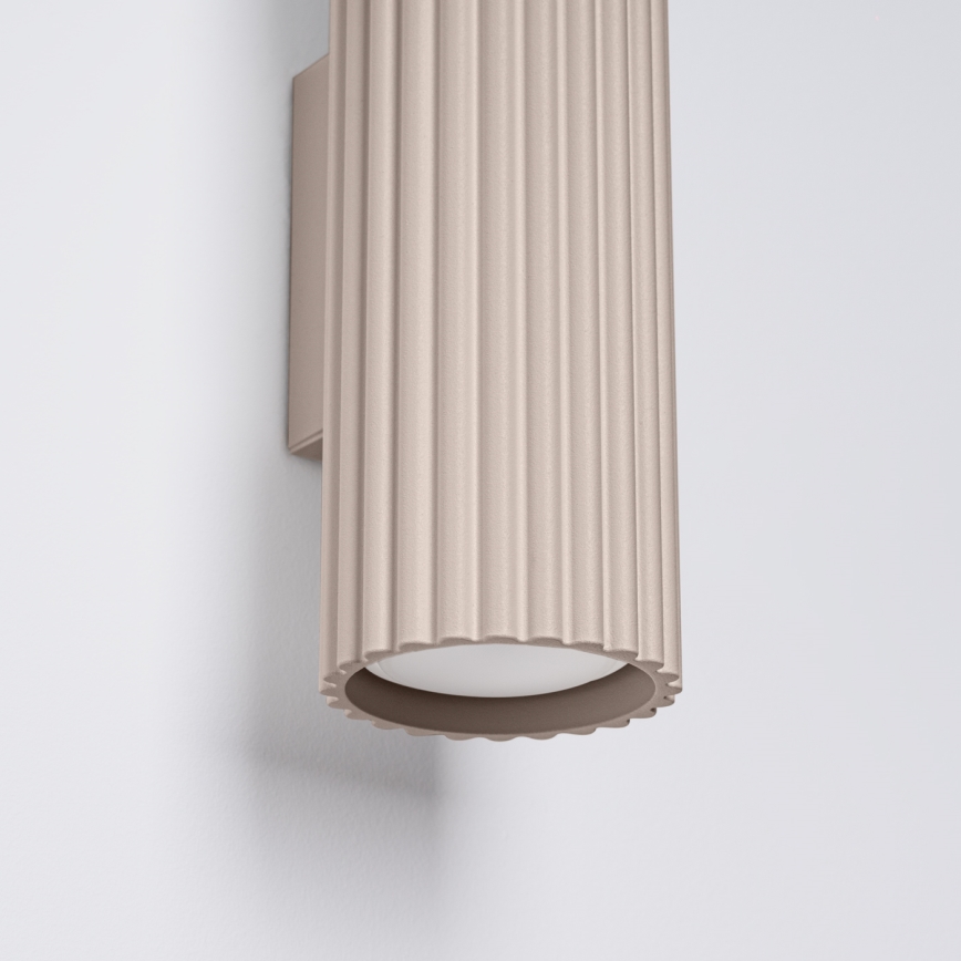 Brilagi - Wandlamp CRESTO 2xGU10/10W/230V 20 cm taupe