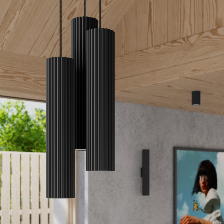 Brilagi - Wandlamp CRESTO 2xGU10/10W/230V 20 cm zwart