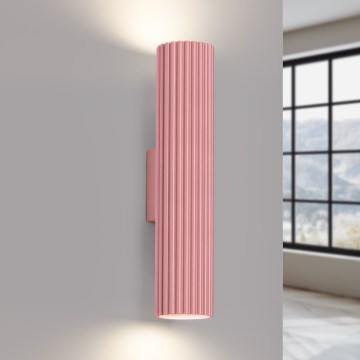 Brilagi - Wandlamp CRESTO 2xGU10/10W/230V 30 cm roze