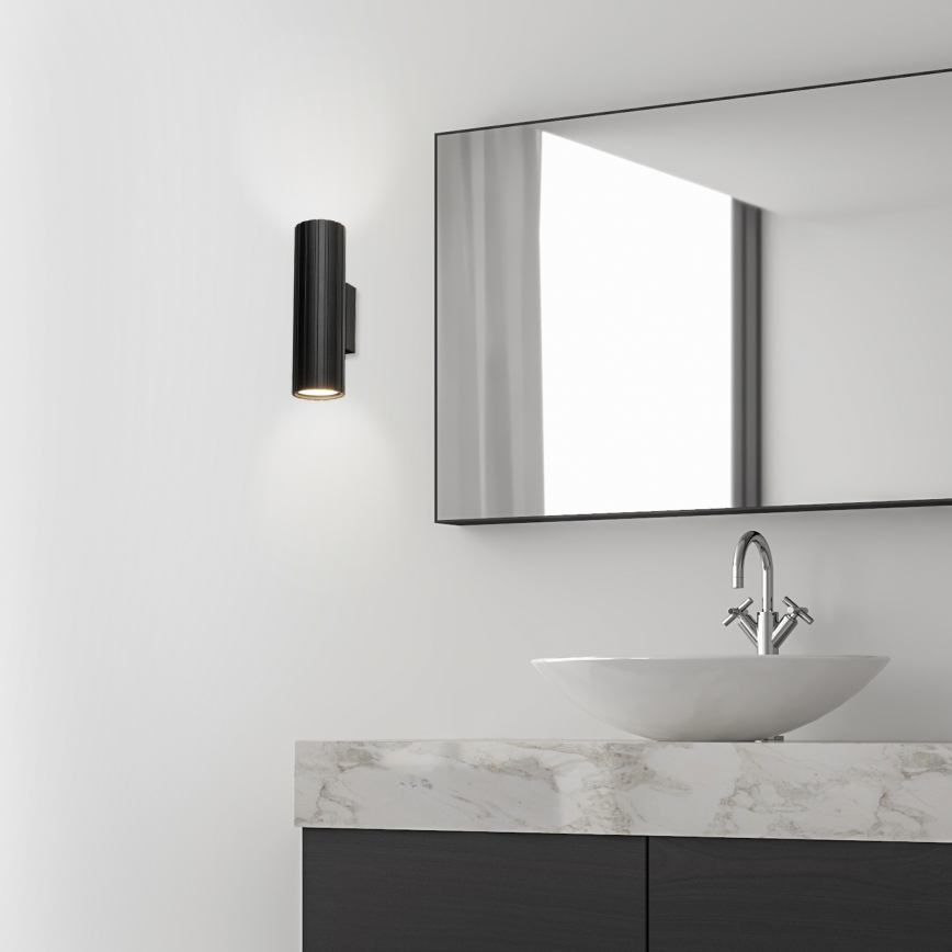 Brilagi - Wandlamp CRISPINA 2xGU10/10W/230V 20 cm zwart