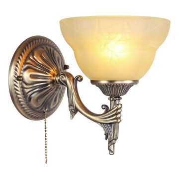 Brilagi - Wandlamp DAHLIA 1xE27/40W/230V messing
