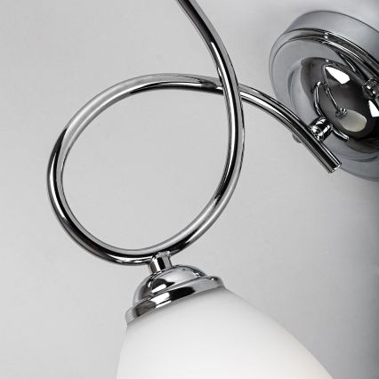 Brilagi - Wandlamp FRED 1xE27/60W/230V glanzend chroom