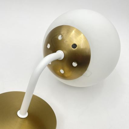 Brilagi - Wandlamp MALIVA 1xE14/15W/230V goud/wit