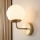 Brilagi - Wandlamp MALIVA 1xE14/15W/230V goud/wit