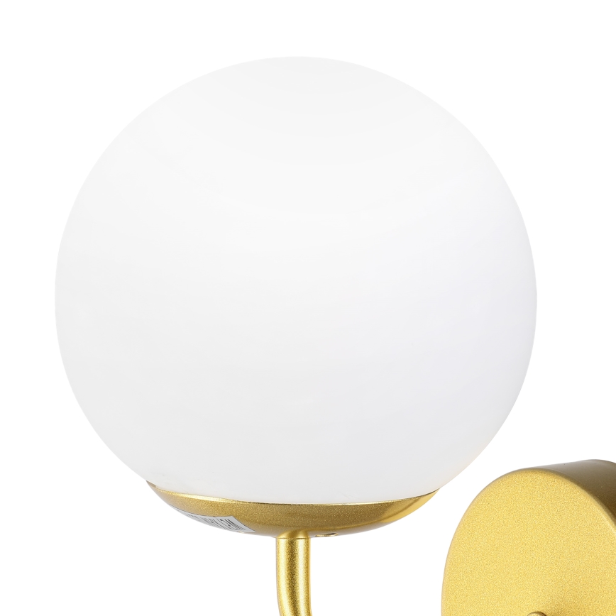 Brilagi - Wandlamp MALIVA 1xE14/15W/230V goud/wit