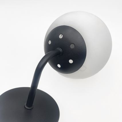 Brilagi - Wandlamp MALIVA 1xE14/15W/230V zwart/wit