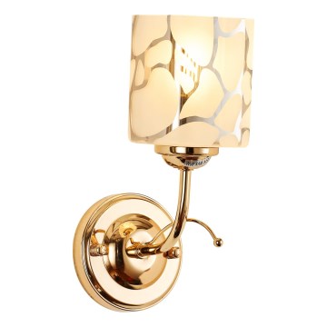 Brilagi - Wandlamp MEGAPOLIS 1xE14/60W/230V goud