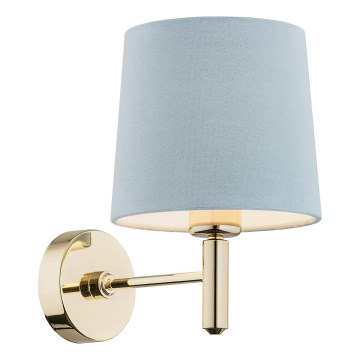 Brilagi - Wandlamp MONTE 1xE27/15W/230V blauw/goud