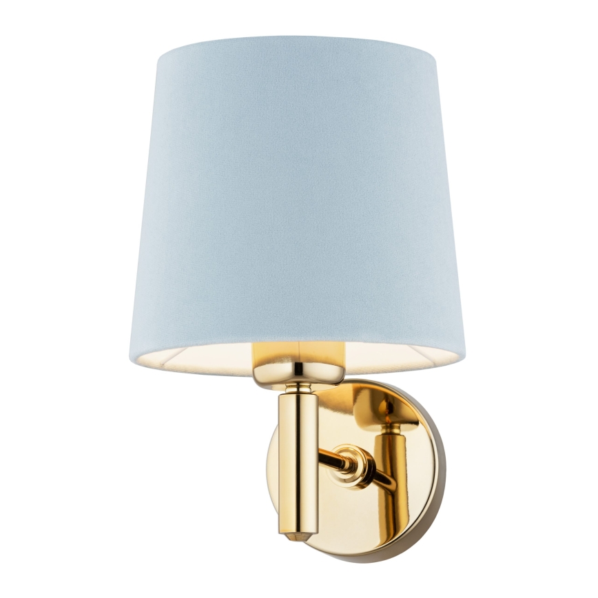 Brilagi - Wandlamp MONTE 1xE27/15W/230V blauw/goud