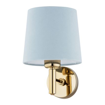 Brilagi - Wandlamp MONTE 1xE27/15W/230V blauw/goud